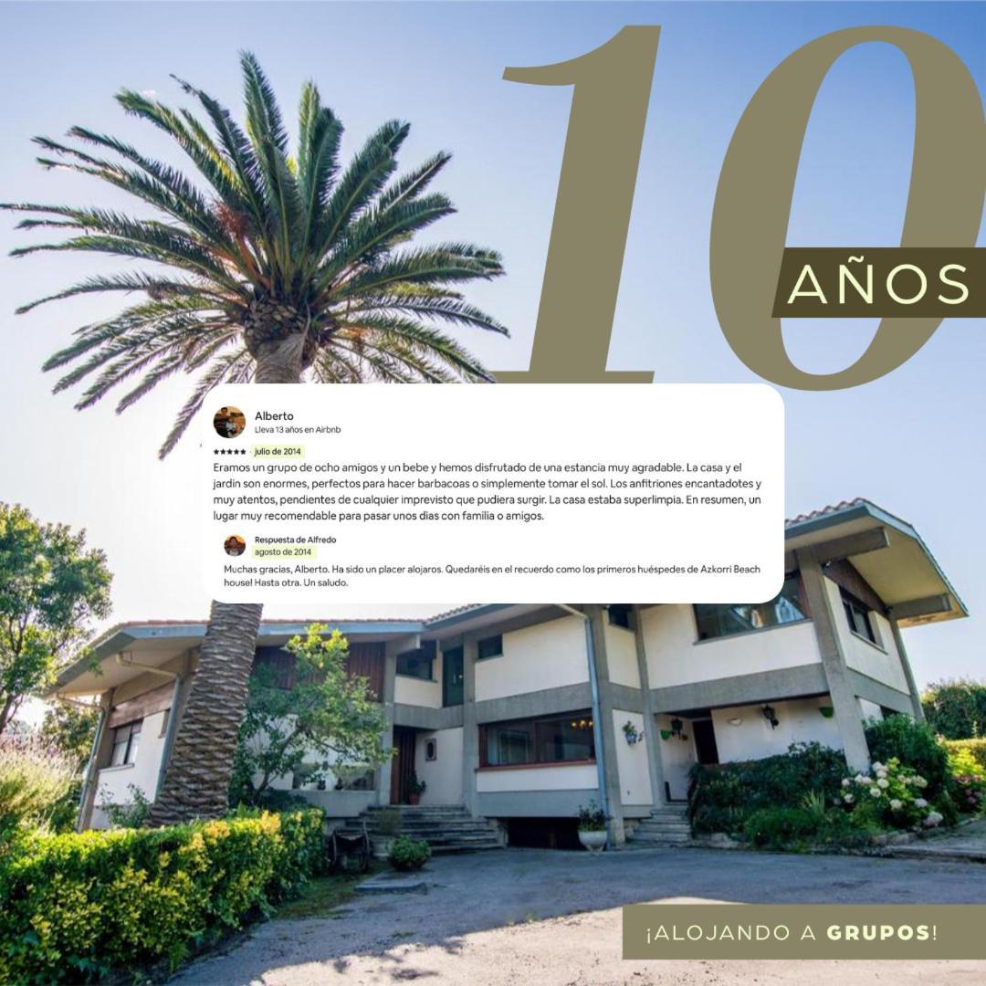 Azkorri Beach House Guecho Exterior foto
